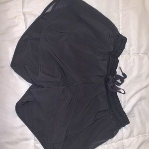 Black lulu lemon shorts